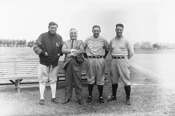 Framed Print : Yankees During Training Camp
