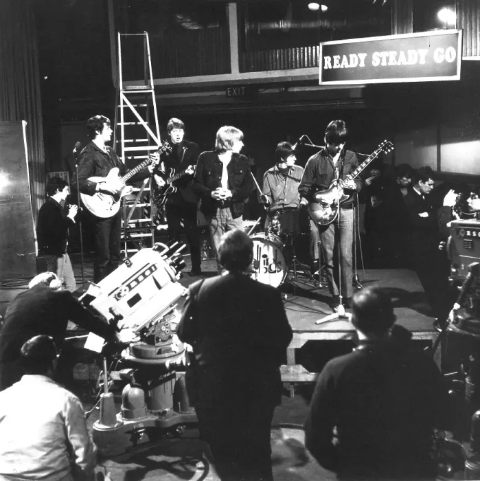 Framed Print : The Yardbirds With Jeff Beck On Ready Steady Go Framed Print : The Yardbirds With Jeff Beck On Ready Steady Go