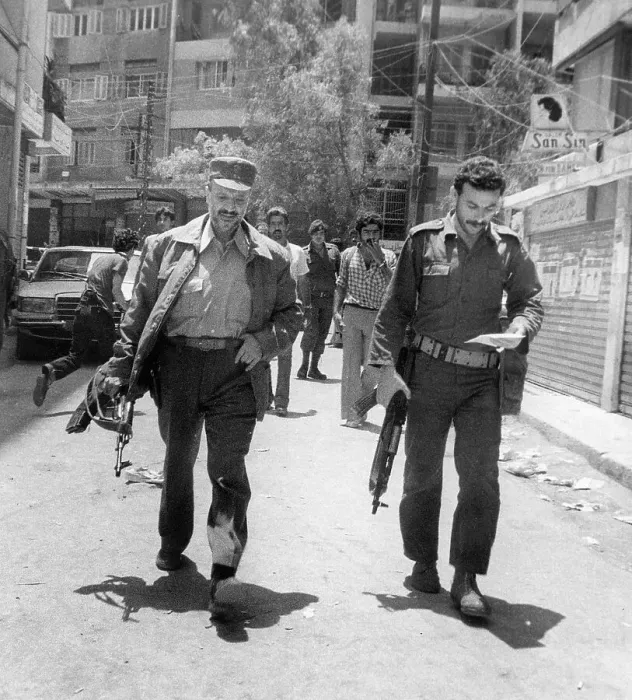 Framed Print : Yasser Arafat in Beirut Framed Print : Yasser Arafat in Beirut