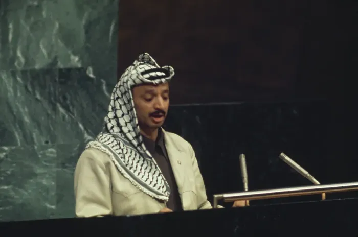 Framed Print : Yasser Arafat At United Nations Framed Print : Yasser Arafat At United Nations