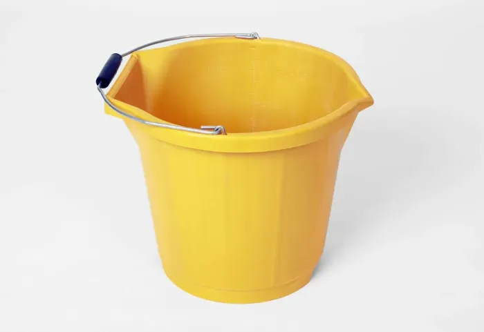 Framed Print : Yellow bucket Framed Print : Yellow bucket