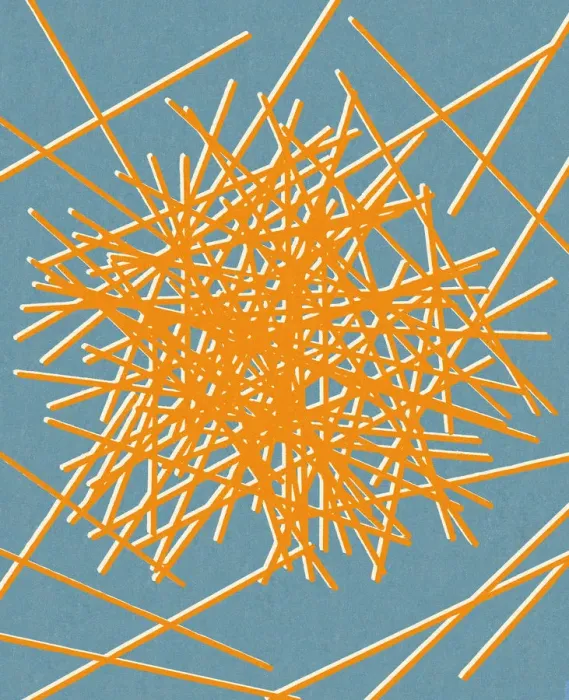 Framed Print : Yellow Sticks