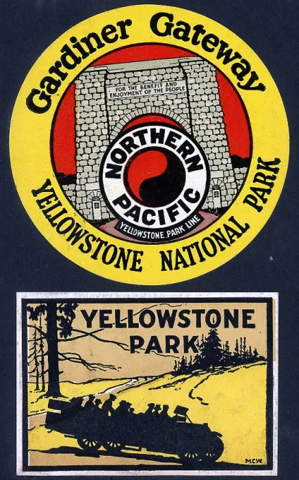 Framed Print : Yellowstone National Park Souvenir Framed Print : Yellowstone National Park Souvenir
