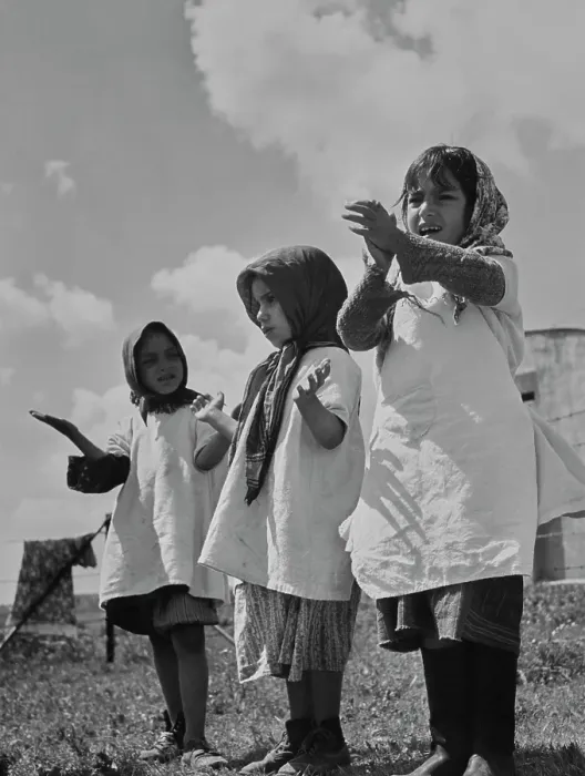 Framed Print : Yemenite Jewish Girls In Israel Framed Print : Yemenite Jewish Girls In Israel
