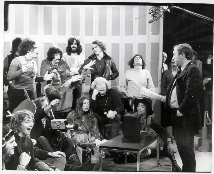 : Yippies Overrun David Frost's TV Show : Yippies Overrun David Frost's TV Show