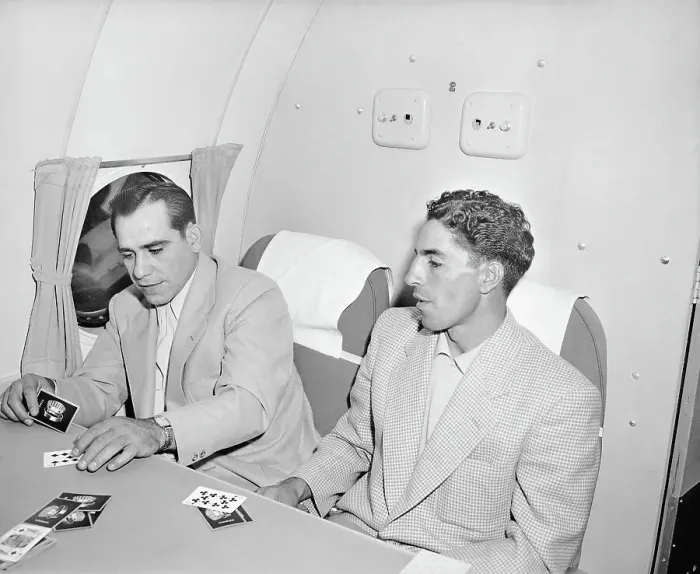 Framed Print : Yogi Berra and Phil Rizzuto Playing Cribbage Framed Print : Yogi Berra and Phil Rizzuto Playing Cribbage