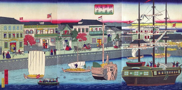 Framed Print : Yokohama Waterfront Framed Print : Yokohama Waterfront