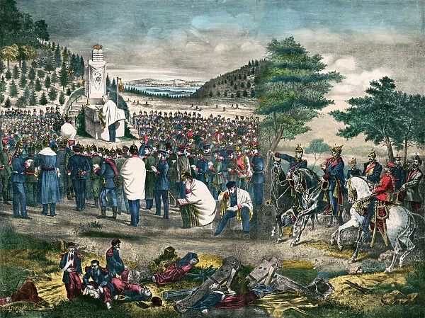Yom Kippur, Day of Atonement Service during the Franco-Prussian War