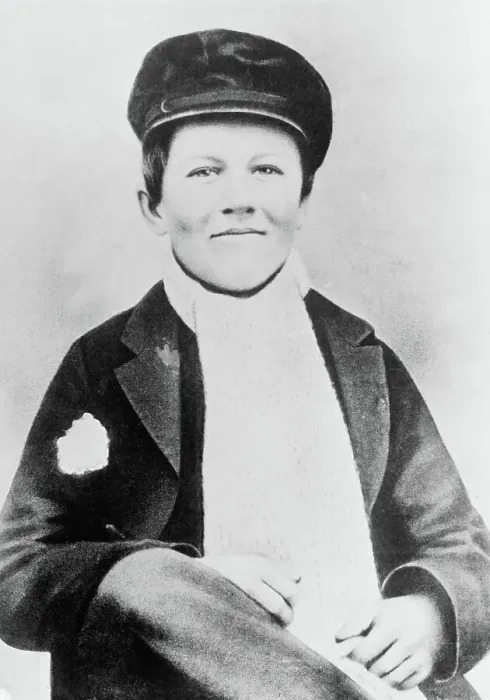 Framed Print : Young Alva Edison in His Railway Uniform Framed Print : Young Alva Edison in His Railway Uniform
