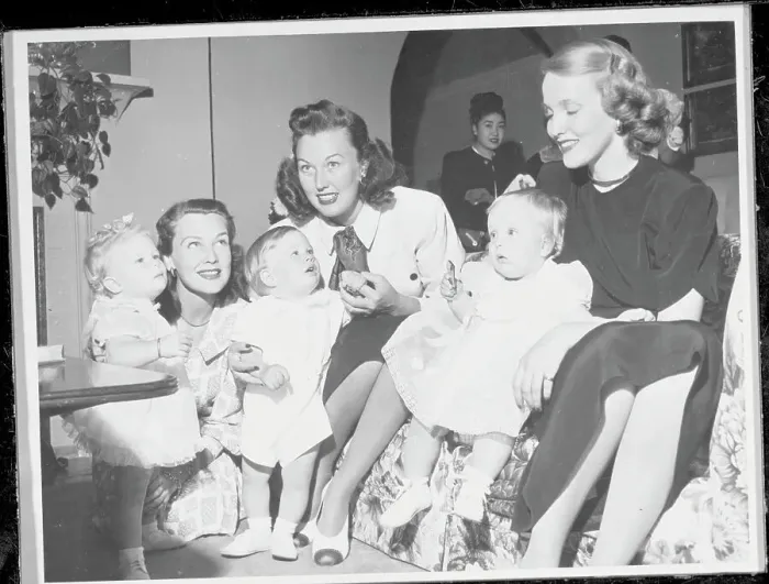 Framed Print : Young Candice Bergen and Mother at Birthday Gathering Framed Print : Young Candice Bergen and Mother at Birthday Gathering