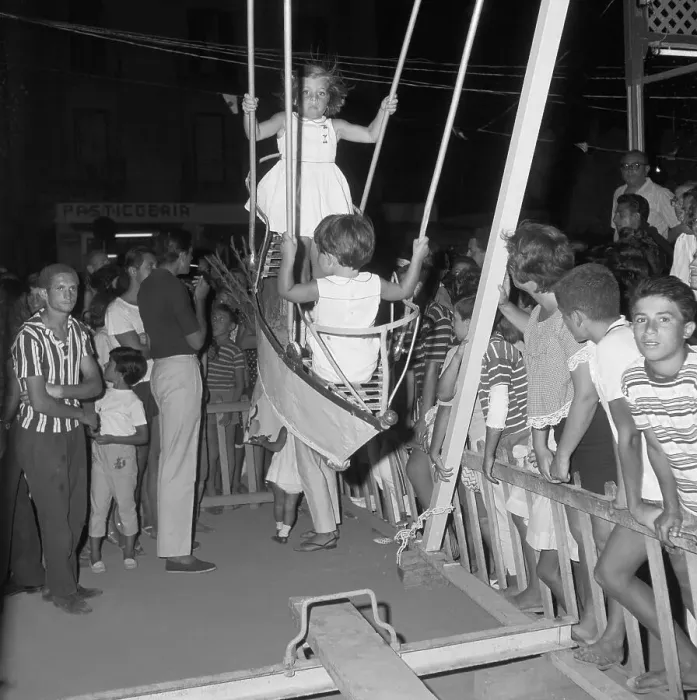Framed Print : Young Caroline Kennedy Swinging with Another Girl Framed Print : Young Caroline Kennedy Swinging with Another Girl