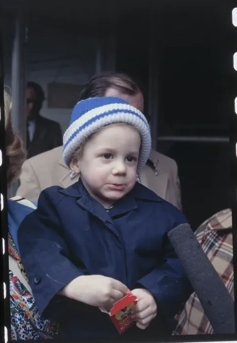 Framed Print : Young Chad Green with Reporter Framed Print : Young Chad Green with Reporter