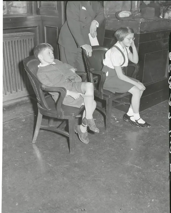 Framed Print : Young Children of Mayor Fiorello La Guardia Listening Attentively Framed Print : Young Children of Mayor Fiorello La Guardia Listening Attentively