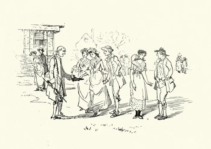 Framed Print : Young couples paying the fiddlers at the end of the May dance, Victorian 19th Century Framed Print : Young couples paying the fiddlers at the end of the May dance, Victorian 19th Century