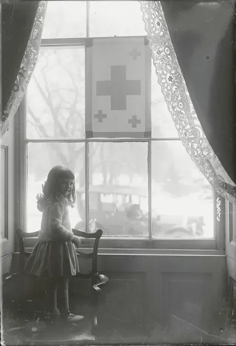 Framed Print : Young Ellen Wilson McAdoo at Window Framed Print : Young Ellen Wilson McAdoo at Window
