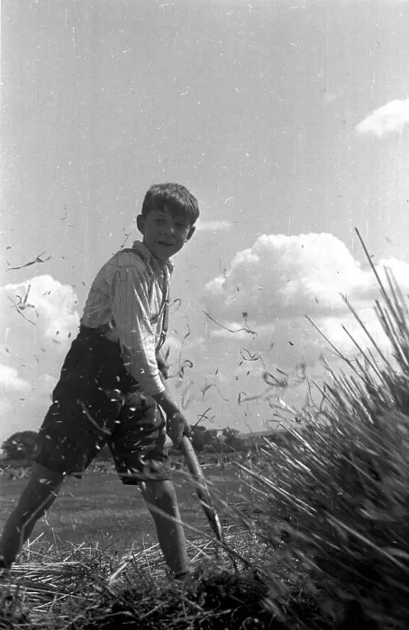 Framed Print : Young Farmer Framed Print : Young Farmer