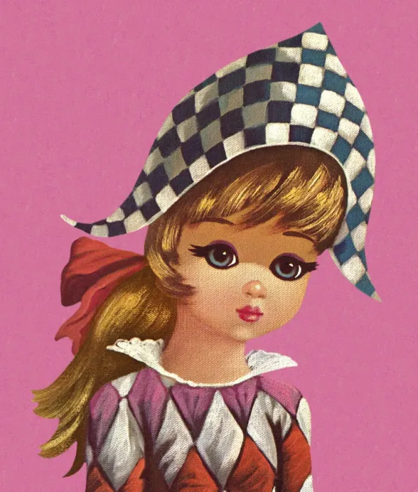 Framed Print : Young Harlequin Framed Print : Young Harlequin