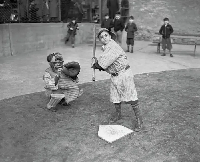 Framed Print : Young John Pop Letterri in Batting Position Framed Print : Young John Pop Letterri in Batting Position