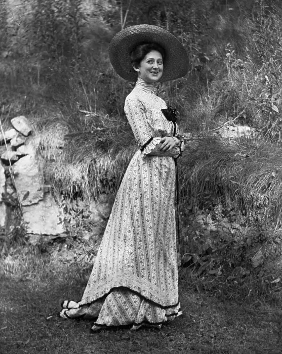 Framed Print : Young Lady Wearing Brimmed Straw Hat Framed Print : Young Lady Wearing Brimmed Straw Hat