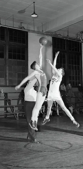 Framed Print : Four Young Men Playing Basketball / Univ Framed Print : Four Young Men Playing Basketball / Univ