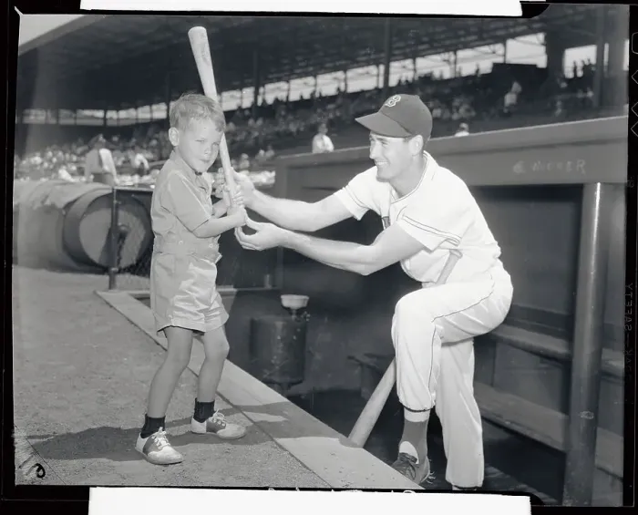 Framed Print : Young Michael Cronin Practicing the Art of Baseball Framed Print : Young Michael Cronin Practicing the Art of Baseball
