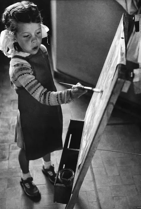 Framed Print : Young Painter Framed Print : Young Painter