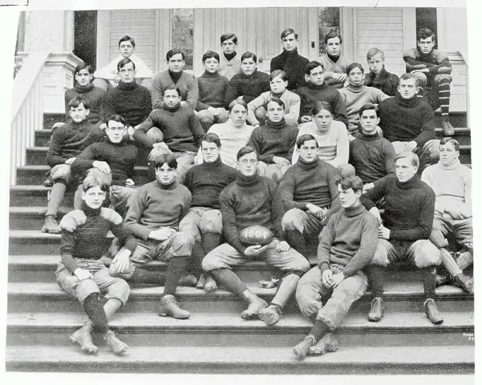 Framed Print : Young Robert Taft Sitting with Football Squad Framed Print : Young Robert Taft Sitting with Football Squad