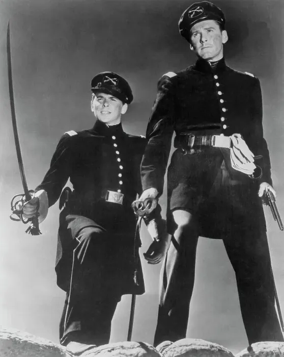 Framed Print : Young Ronald Reagan and Errol Flynn Framed Print : Young Ronald Reagan and Errol Flynn