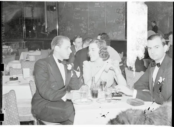 Framed Print : Young Socialites Conversing Framed Print : Young Socialites Conversing