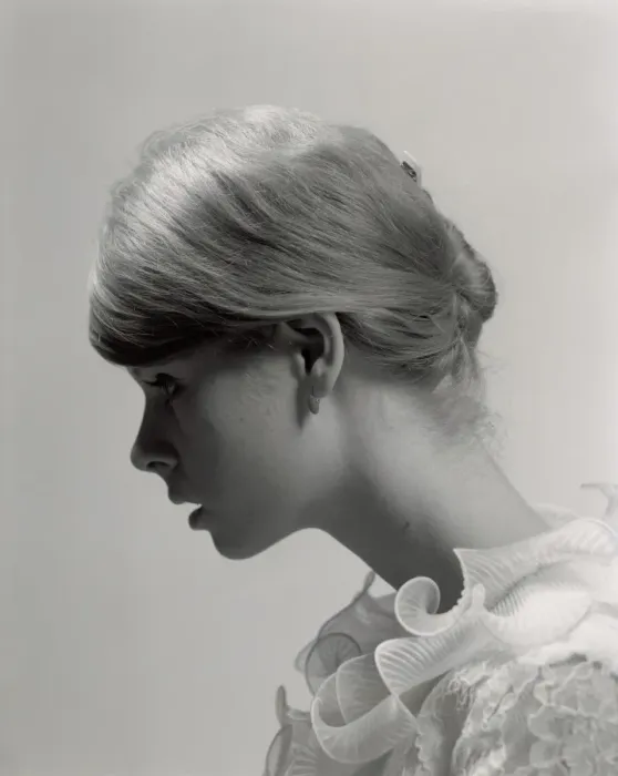 Framed Print : Young woman, profile Framed Print : Young woman, profile