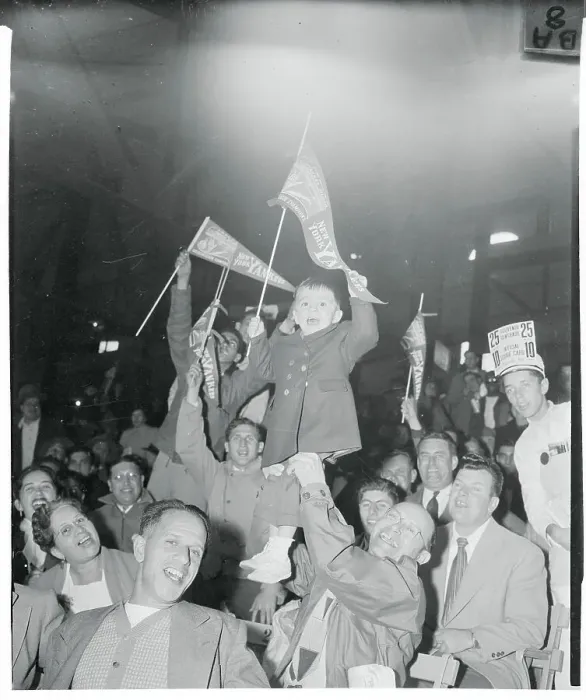 Framed Print : Young Yankee Fan Waving Pennant Framed Print : Young Yankee Fan Waving Pennant