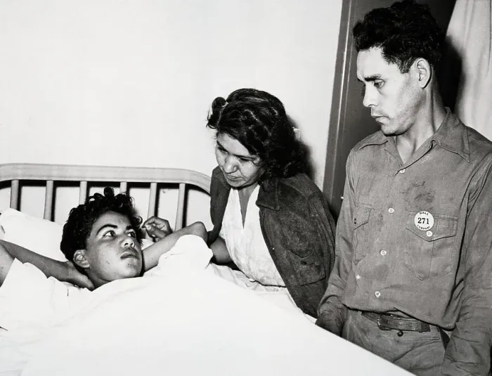 Framed Print : Young Zoot Suitor in Hospital Bed Framed Print : Young Zoot Suitor in Hospital Bed