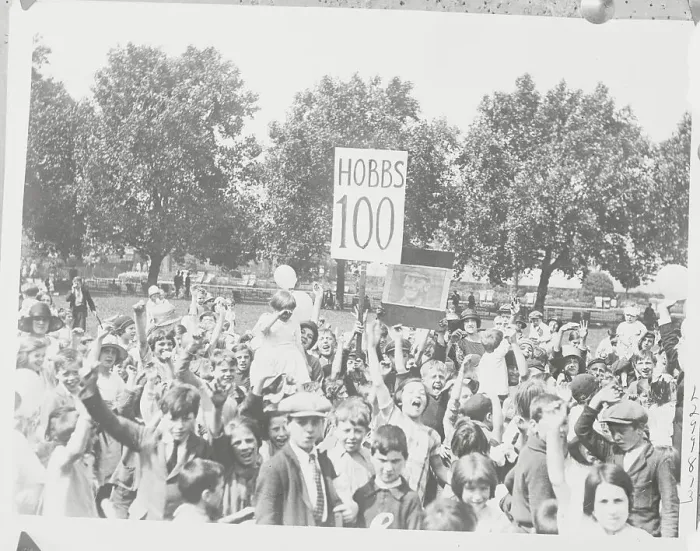 Framed Print : Youngsters Rallying for Jack Hobbs Ceremony Framed Print : Youngsters Rallying for Jack Hobbs Ceremony