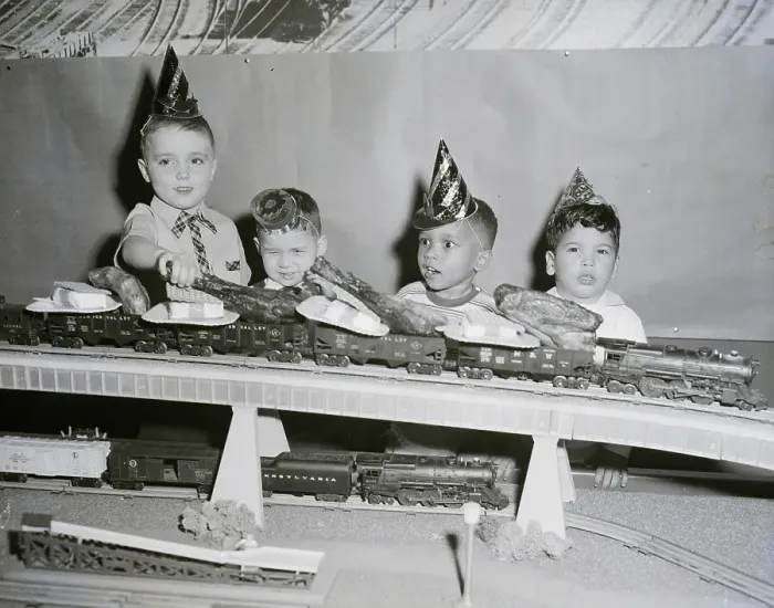 Framed Print : Four Youngsters at Survival Party Framed Print : Four Youngsters at Survival Party