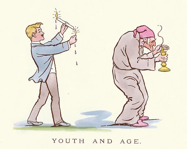 Youth and age, burn the candle at both ends