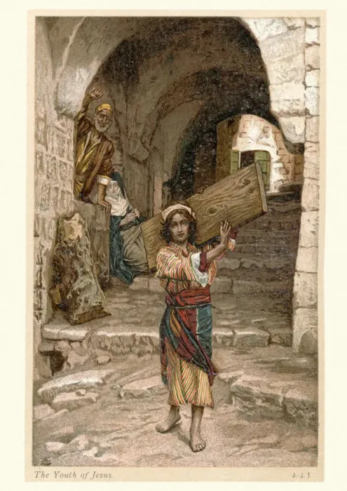 Framed Print : The Youth of Jesus Framed Print : The Youth of Jesus