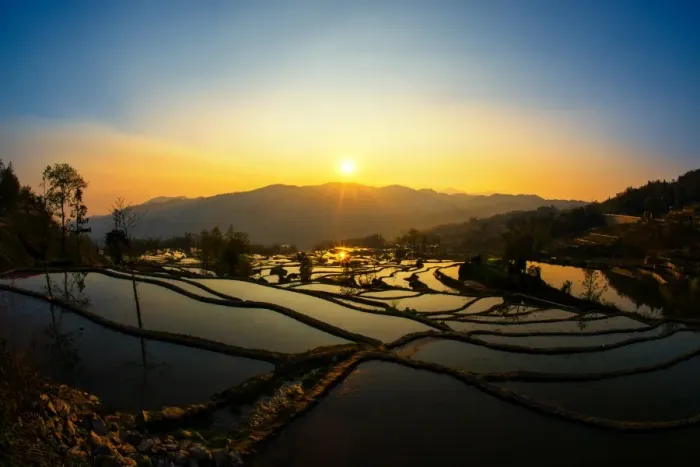 Framed Print : Yuanyang rice terrace Framed Print : Yuanyang rice terrace
