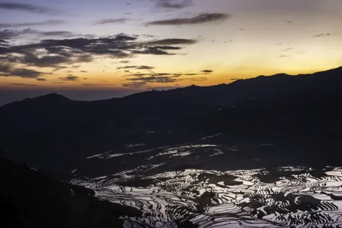 Framed Print : Yuanyang Rice Terraces