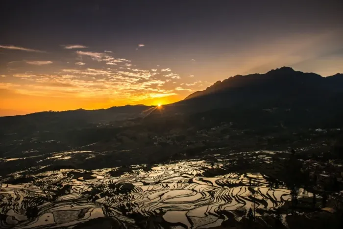 Framed Print : Yuanyang rice terraces Framed Print : Yuanyang rice terraces