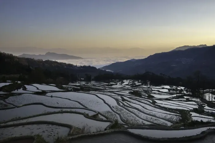 Framed Print : Yuanyang rice terraces Framed Print : Yuanyang rice terraces