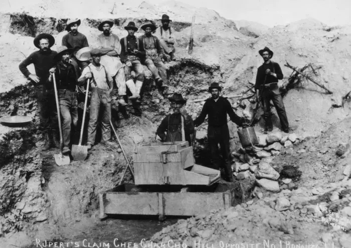Framed Print : Yukon Gold Mining Framed Print : Yukon Gold Mining