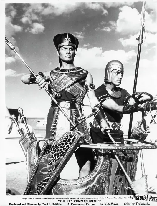 Framed Print : Yul Brynner In The Ten Commandments Framed Print : Yul Brynner In The Ten Commandments
