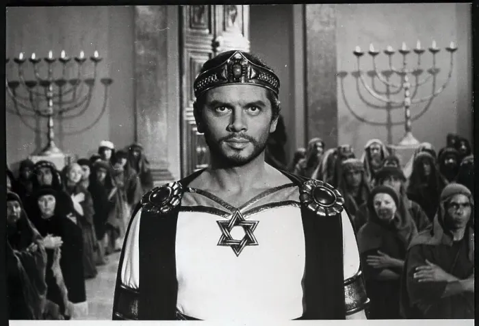 Framed Print : Yul Brynner in Solomon and Queen of Sheba