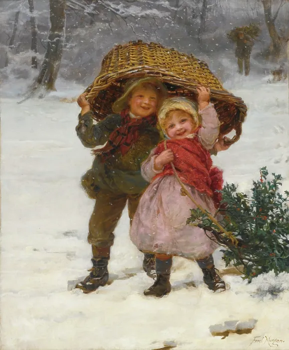 Framed Print : Yuletide. Private Collection. (Photo by Fine Art Images / Heritage Images / Getty Images) Framed Print : Yuletide. Private Collection. (Photo by Fine Art Images / Heritage Images / Getty Images)