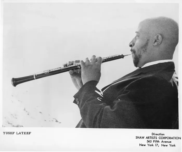 Framed Print : Yusef Lateef Performing Framed Print : Yusef Lateef Performing