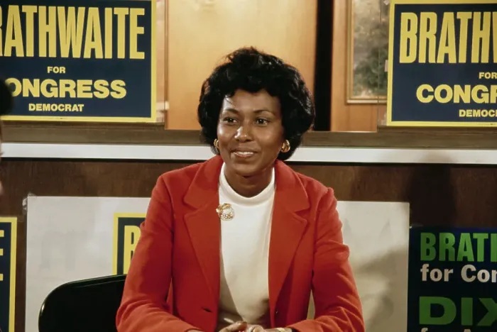 Framed Print : Yvonne Brathwaite Running for Congress Framed Print : Yvonne Brathwaite Running for Congress