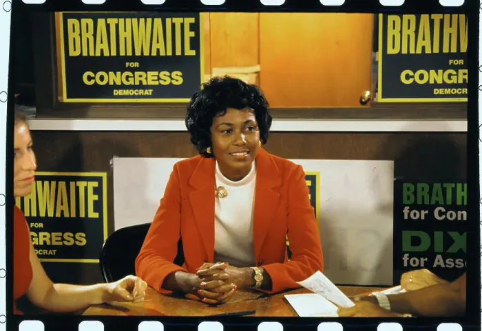 Framed Print : Yvonne Brathwaite Running for Congress Framed Print : Yvonne Brathwaite Running for Congress