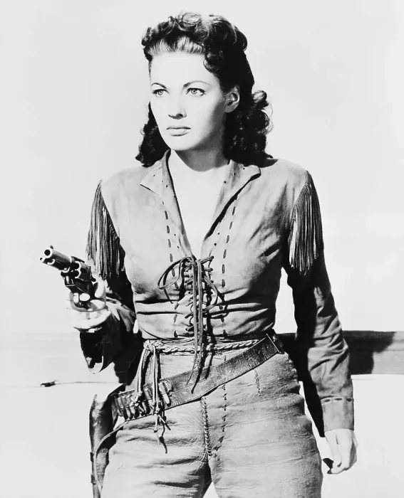 Framed Print : Yvonne De Carlo as Calamity Jane
