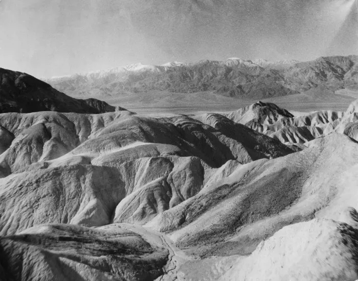 Framed Print : Zabriskie Point