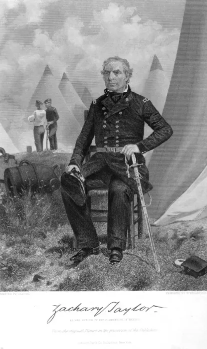 Framed Print : Zachary Taylor Framed Print : Zachary Taylor